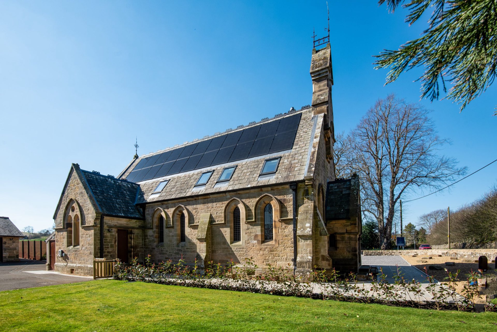 Warksburn Old Church Exterior from South